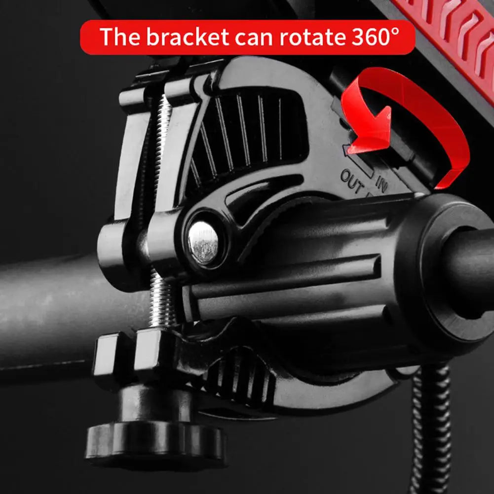 1PCS 4-in-1 Mobile Phone Holder Headlight Horn Convenient Portable Bicycle USB Charging Light Bicycle Accessories Dropshipping