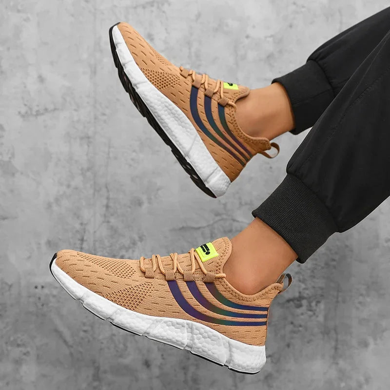 Mens Casual Sports Shoes Breathable Lightweight Sneakers Anti-slip Shoes - Fuzzy Sports