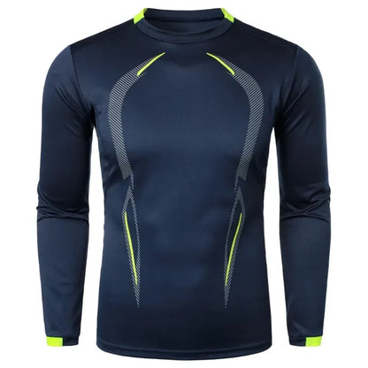 Autumn Men's Long Sleeve Quick Dry T-shirt Lightweight Breathable
