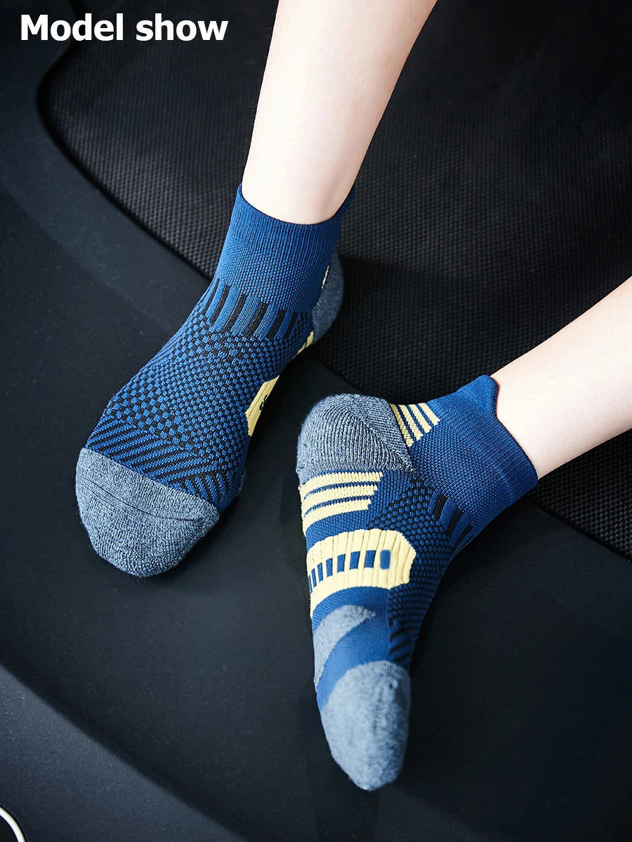3Pair Fitness Sports Socks Non-Slip Men Women - Fuzzy Sports
