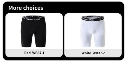 1/5 Pcs Men's Plus Black And White Sports Underwear - Fuzzy Sports