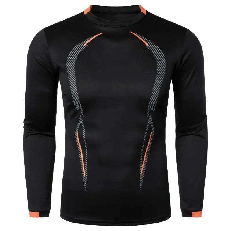 Autumn Men's Long Sleeve Quick Dry T-shirt Lightweight Breathable