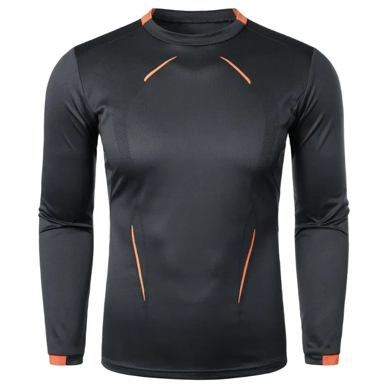 Autumn Men's Long Sleeve Quick Dry T-shirt Lightweight Breathable