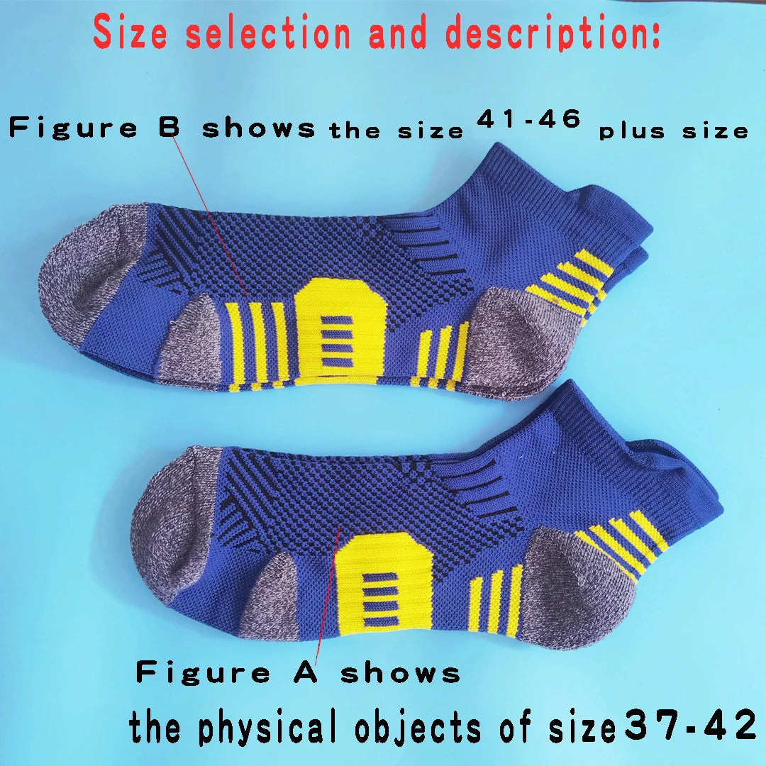 3Pair Fitness Sports Socks Non-Slip Men Women - Fuzzy Sports