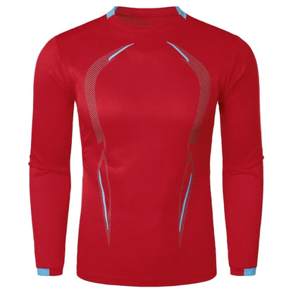 Autumn Men's Long Sleeve Quick Dry T-shirt Lightweight Breathable