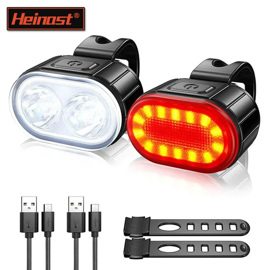 Cycling Bicycle Light Front Rear Light MTB Road Hybrid