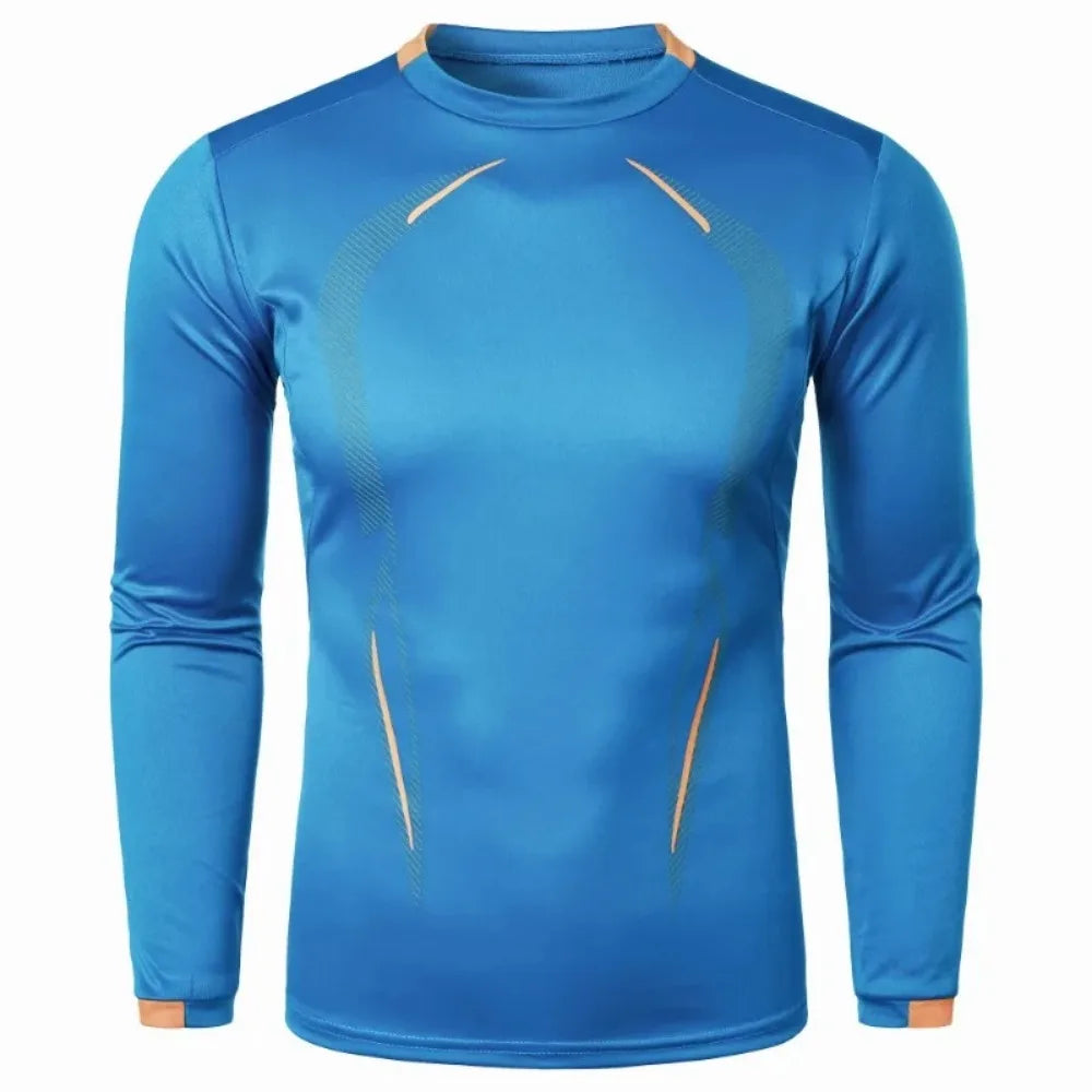 Autumn Men's Long Sleeve Quick Dry T-shirt Lightweight Breathable