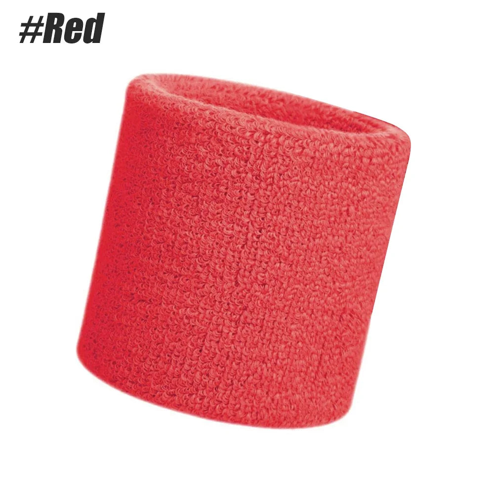 1Pcs Sweatband Sports Wristband for Men & Women, Cotton Cloth Sweatband - Fuzzy Sports