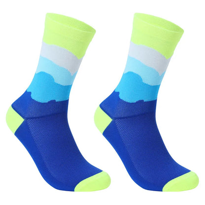 New Sport Socks Unisex Cycling Socks Men Outdoor Sports Socks Bike Footwear for Road Bike Socks Running Basketball Socks