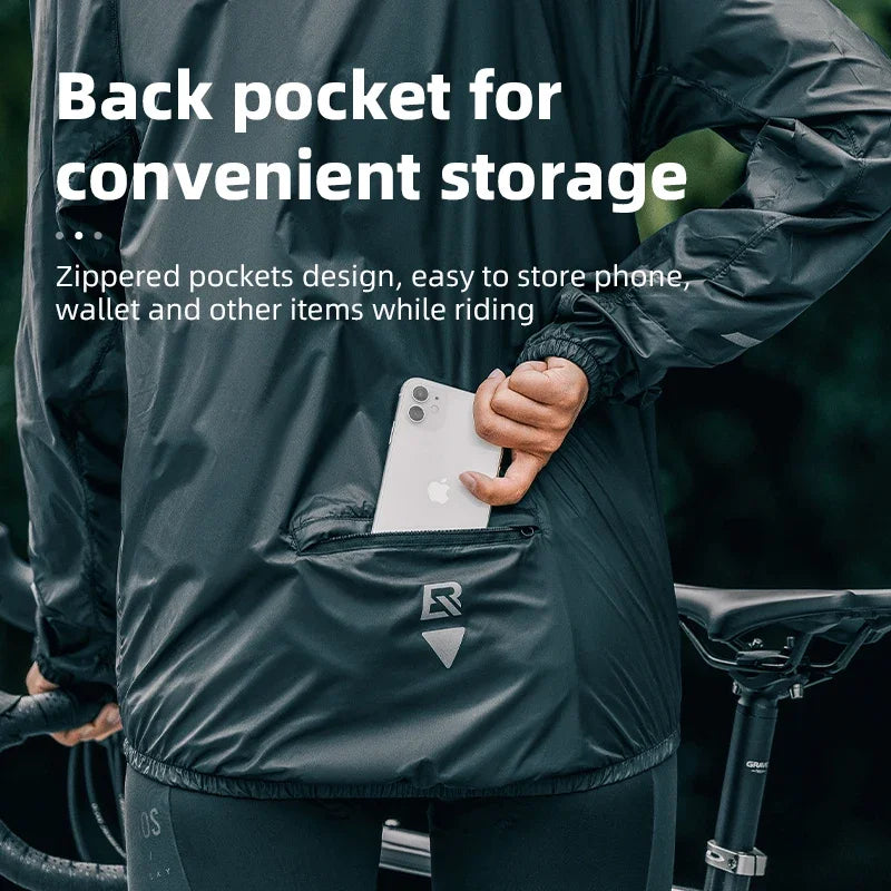 ROCKBROS Summer Sun Protection Bike Jacket Breathable Cycling Skin Tops Outdoor Hiking Fishing Sportswear Sweat-absorbent Jersey