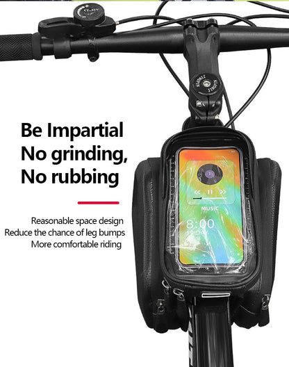Bicycle Bags Bike Top Front Tube Frame Bag Touchscreen Phone Holder Case Storage MTB Road Bike Bag Cycling Accessories and Parts
