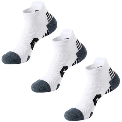 3Pair Fitness Sports Socks Non-Slip Men Women - Fuzzy Sports