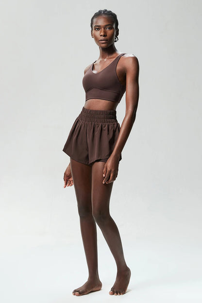 Womens Two Piece Summer Sportswear Fitness Set - Fuzzy Sports