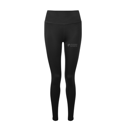 Fuzzy Sports Womens High Shine Leggings