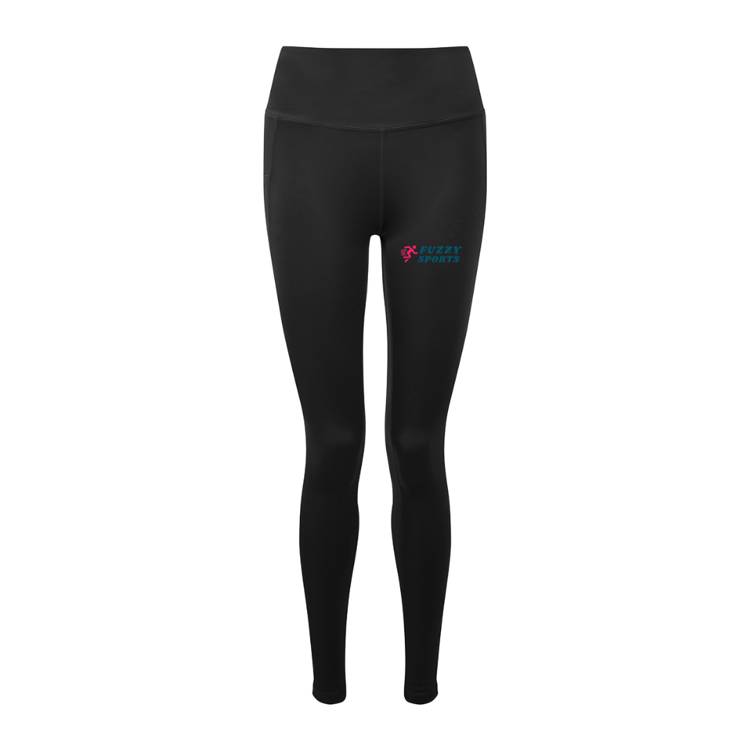 Fuzzy Sports Womens High Shine Leggings - Fuzzy Sports