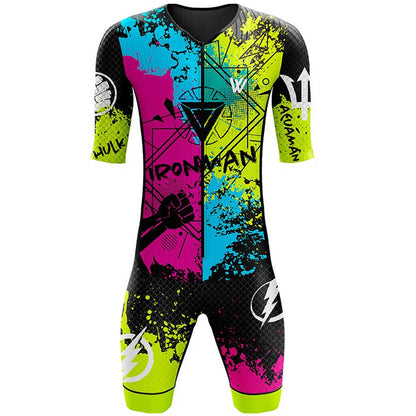 Summer Women's Bodysuit Triathlon Quick Dry